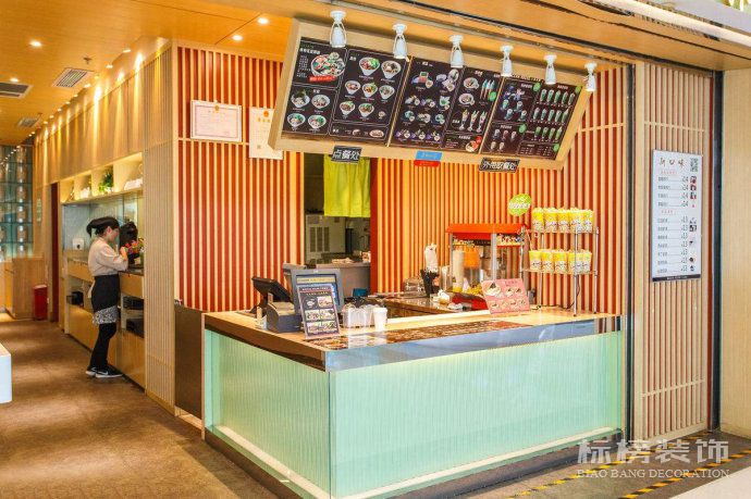 布蘭諾奶茶門店裝修奶茶店裝修公司怎樣選？